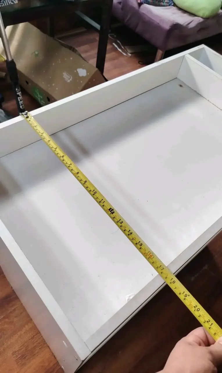 Cambiador de bebé blanco con estantes - 3