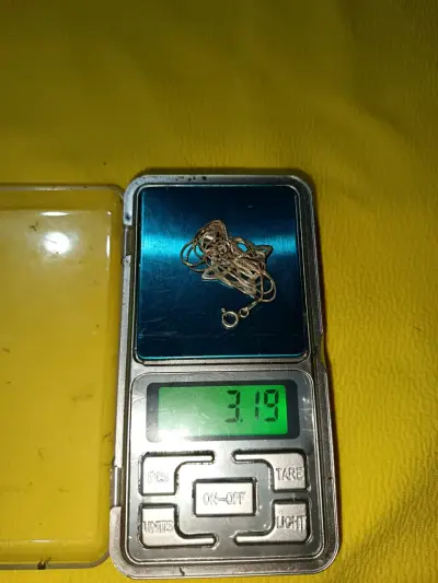 Colgante nudo de bruja con cadena925 - miniatura 2