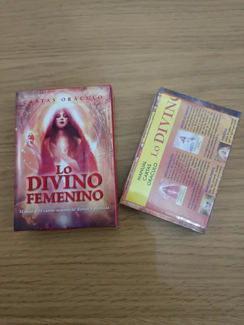 Cartas Oráculo Lo Divino Femenino con Manual - 1