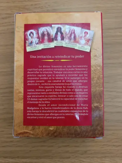 Cartas Oráculo Lo Divino Femenino con Manual - miniatura 2