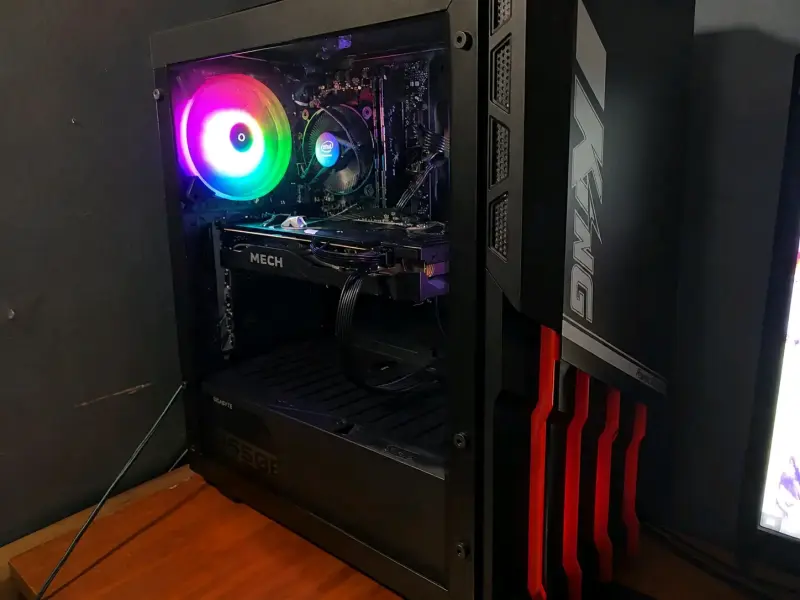 PC Gamer con Iluminación RGB Tarjeta Gráfica MECH - 1