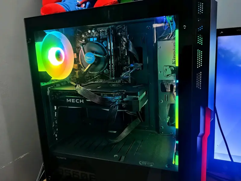 PC Gamer con Iluminación RGB Tarjeta Gráfica MECH - 2