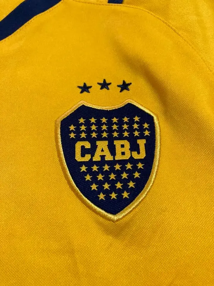 Camiseta Boca Juniors Nike amarilla original - 3
