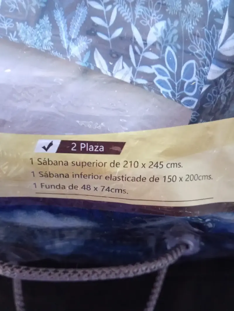 Juego de sabanas 2 plazas marca Vianney - 5