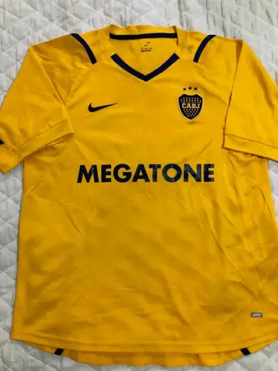 Camiseta Boca Juniors Nike amarilla original - miniatura 1