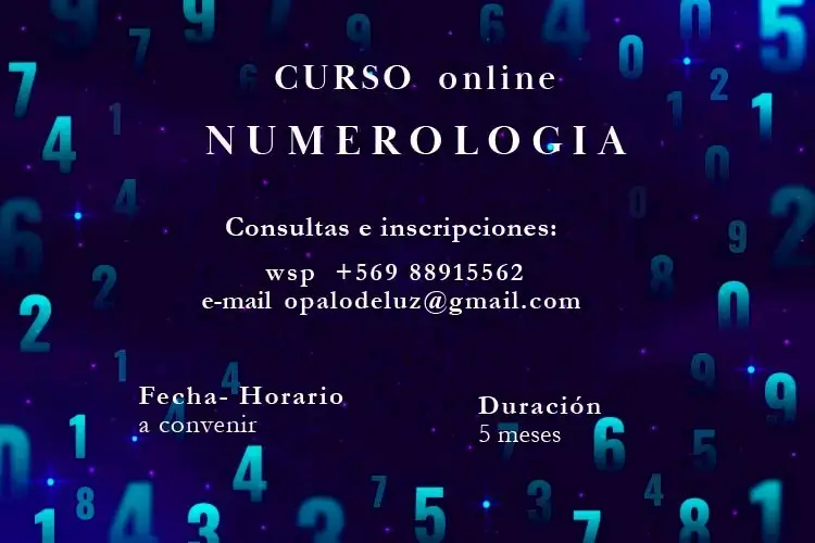 Curso Online de Numerología de 5 Meses