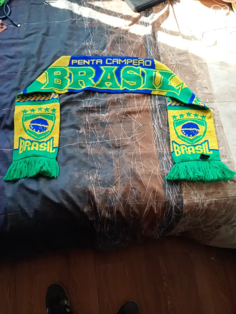 Bufanda Brasil Penta Campeão