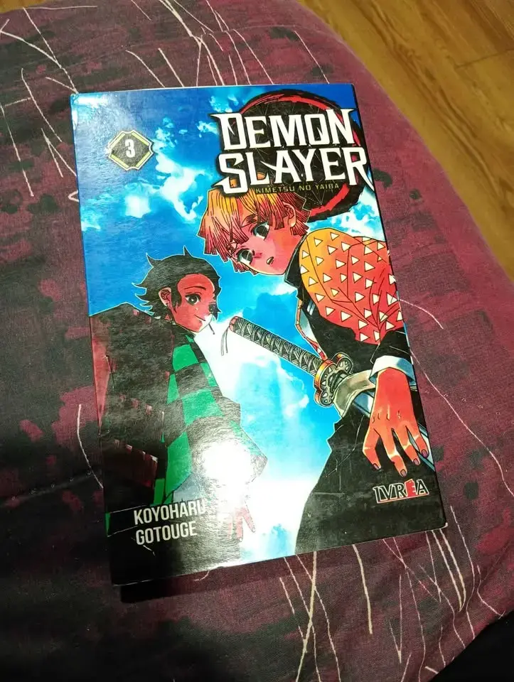 Manga Demon Slayer Volumen 3 de Koyoharu Gotouge