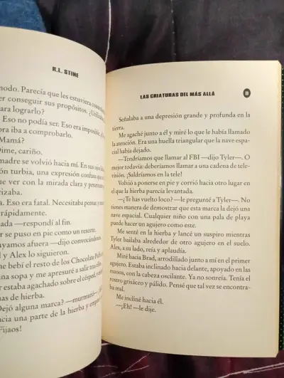 Libro 'Las Criaturas del Más Allá' de R.L. Stine - miniatura 2