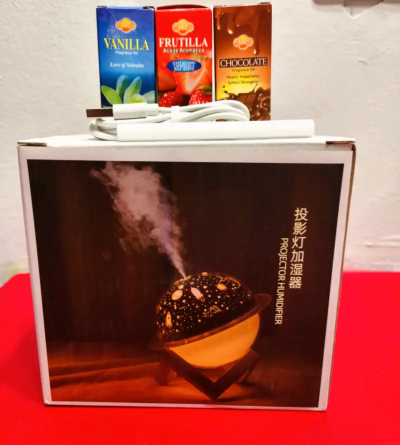 Lámpara Humidificador con Aromas - 1