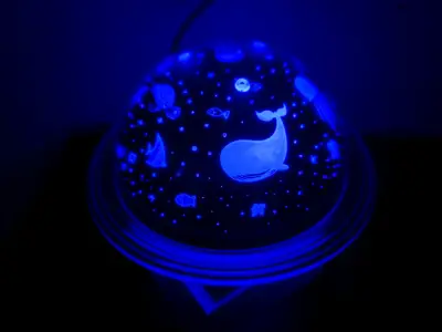Lámpara Humidificador con Aromas - miniatura 2