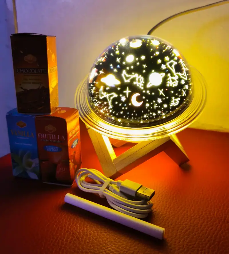 Lámpara Humidificador con Aromas - 6