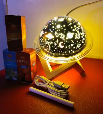 Lámpara Humidificador con Aromas - miniatura 6