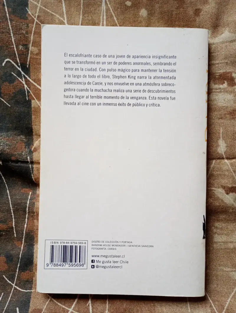 Libro 'Carrie' de Stephen King en buen estado - 2
