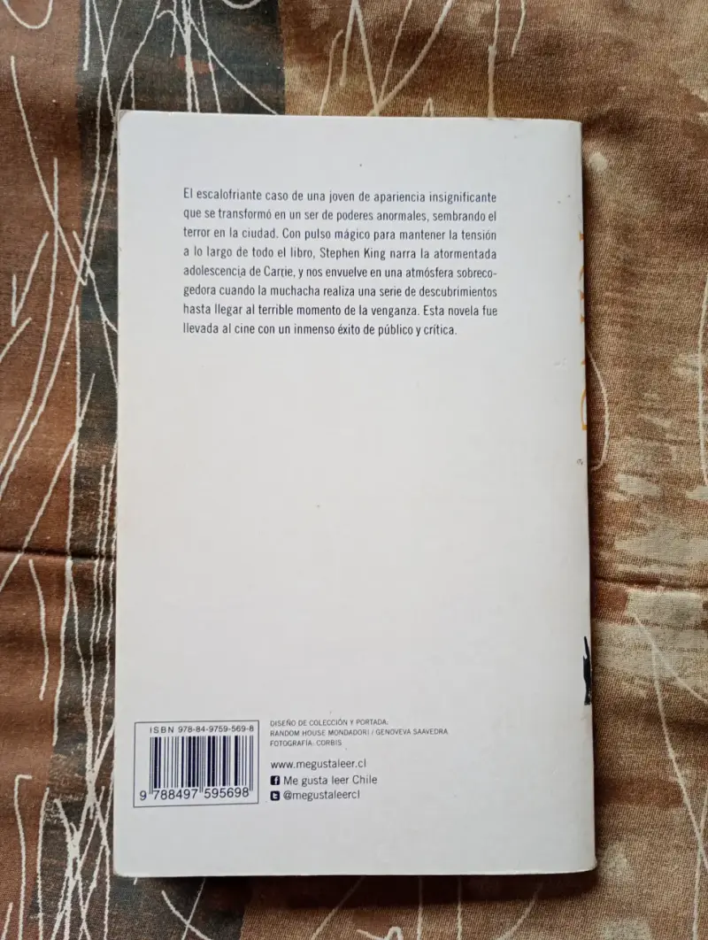 Libro 'Carrie' de Stephen King en buen estado - 6