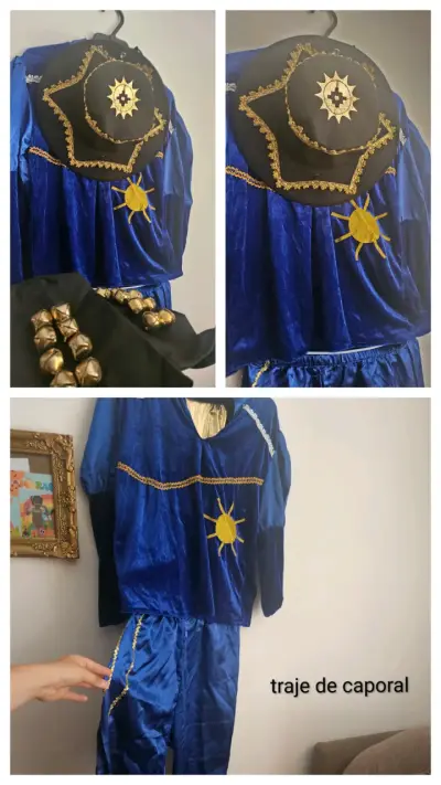 Chaqueta de cuero negra talla M - miniatura 4