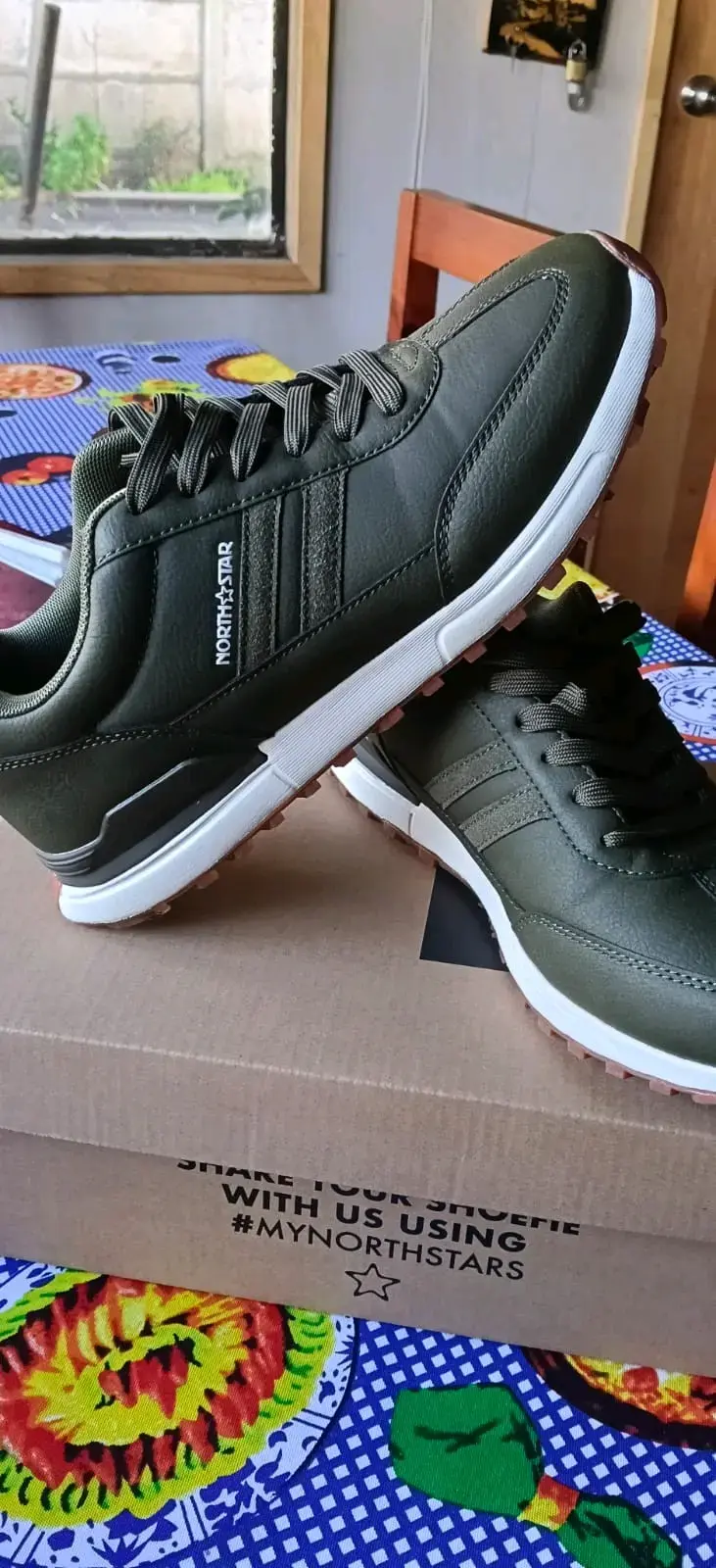 Zapatillas deportivas North Star verde oliva - 1