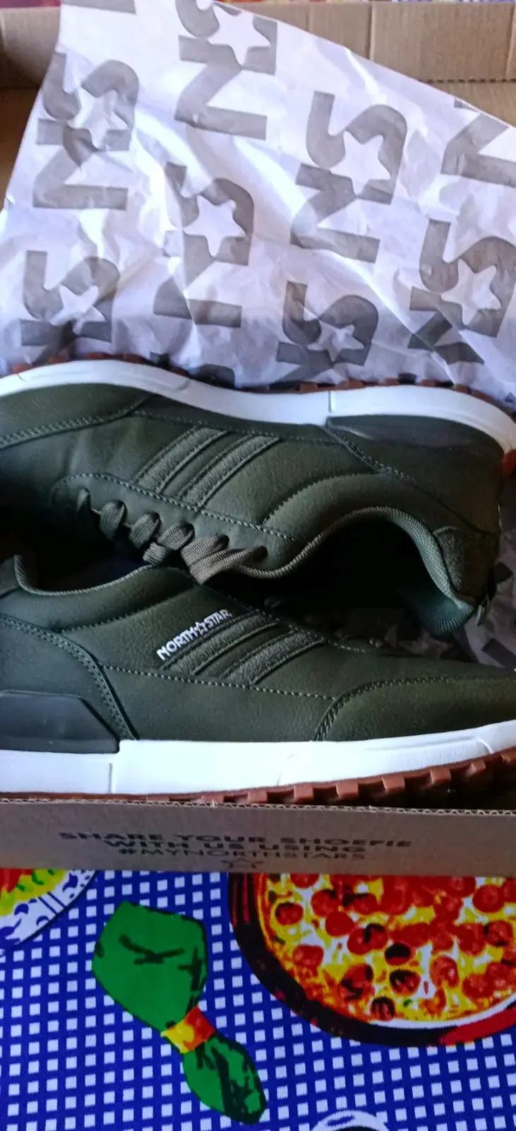 Zapatillas deportivas North Star verde oliva - 2