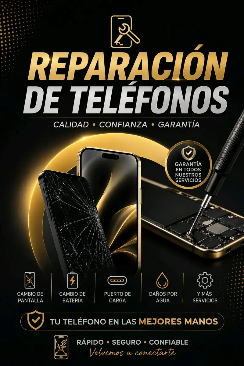 Servicio de Reparación de Teléfonos Celulares