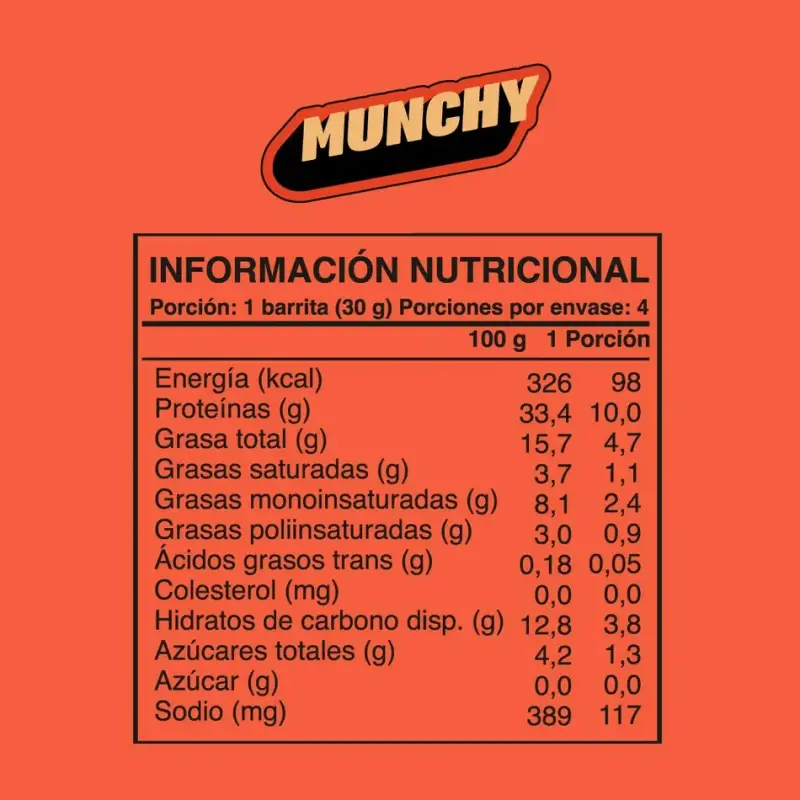 Barra de proteína Wild Munchy chocolate maní - 3