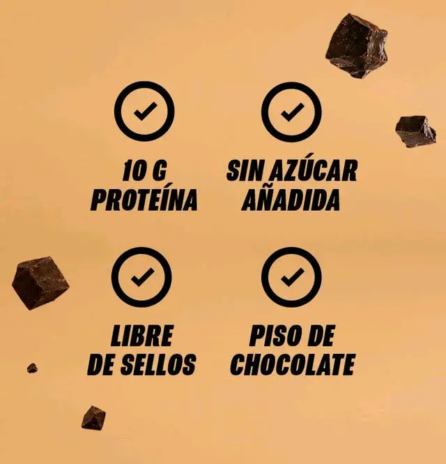 Barra de proteína Wild Munchy chocolate maní - 6