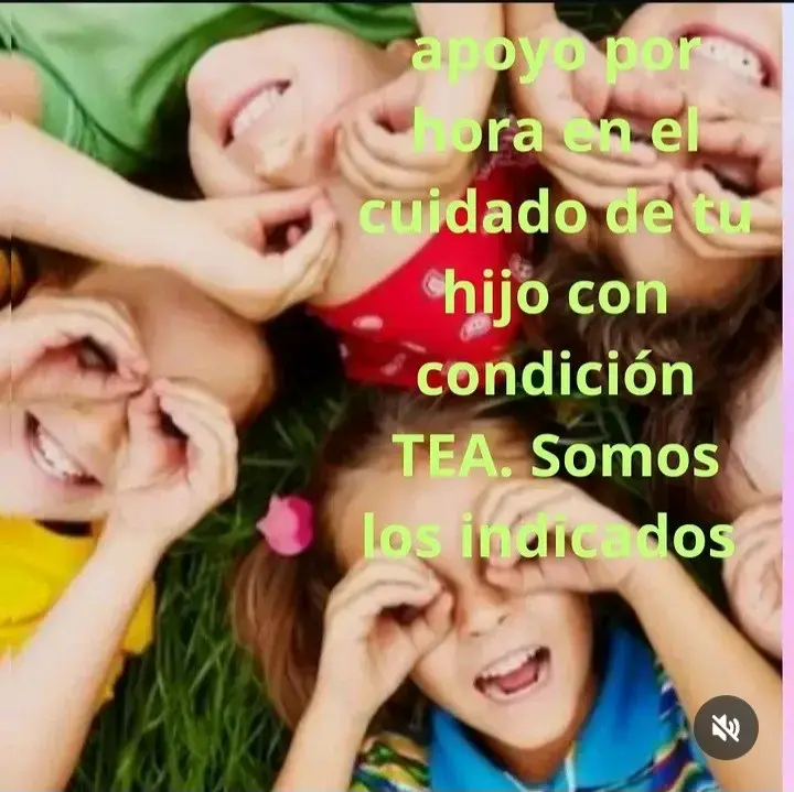 Servicio de cuidado para niños con TEA