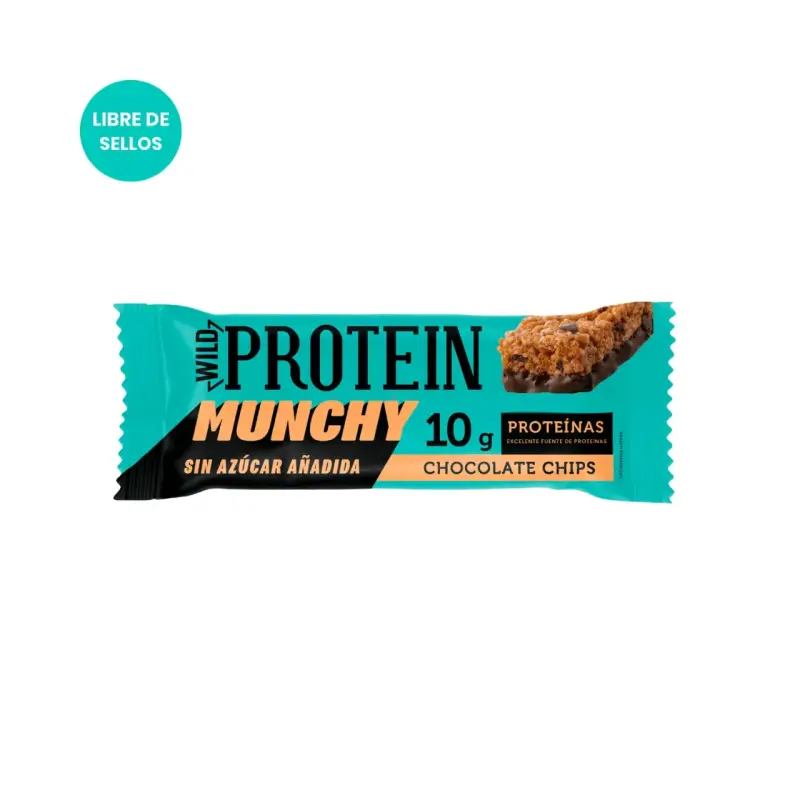 Barra de Proteína Munchy Chocolate Chips - 1