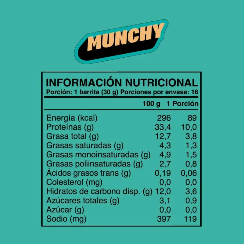 Barra de Proteína Munchy Chocolate Chips - 4