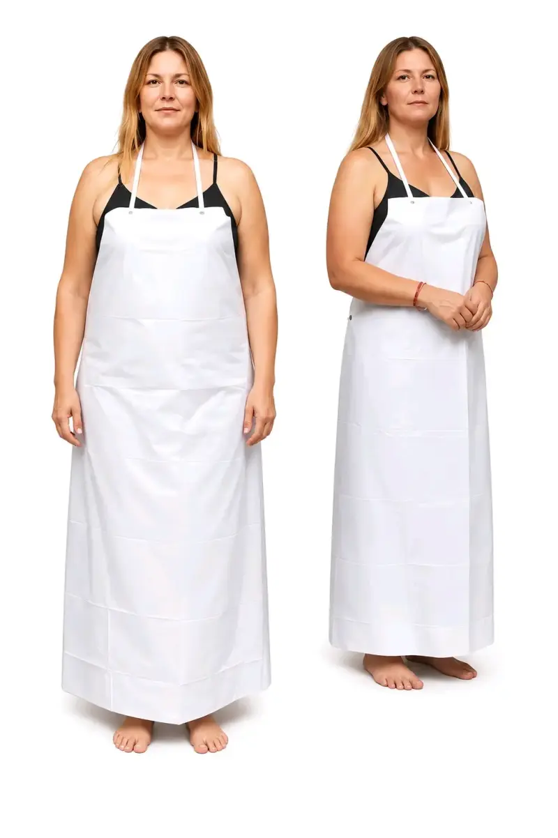 Pechera Impermeable Profesional Blanca - 1