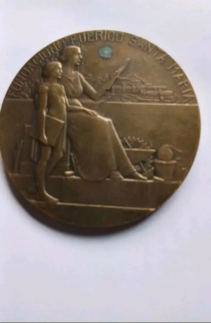 Medalla Conmemorativa Federico Santa María 1845-1925 - 2