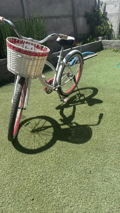 Bicicleta Minnie Mouse para Niñas con Canasto - miniatura 3