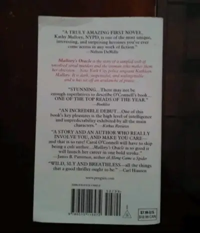 Libro 'Mallory's Oracle' de Carol O'Connell - miniatura 2