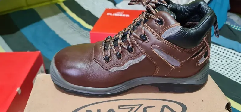 Botín de Seguridad Hombre Nazca Café Talla 40