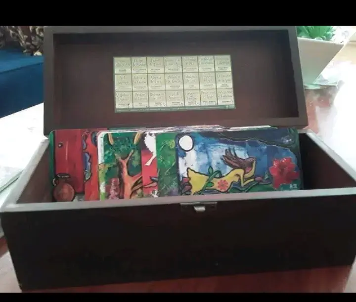 Caja de almacenamiento de esencias florales - 3