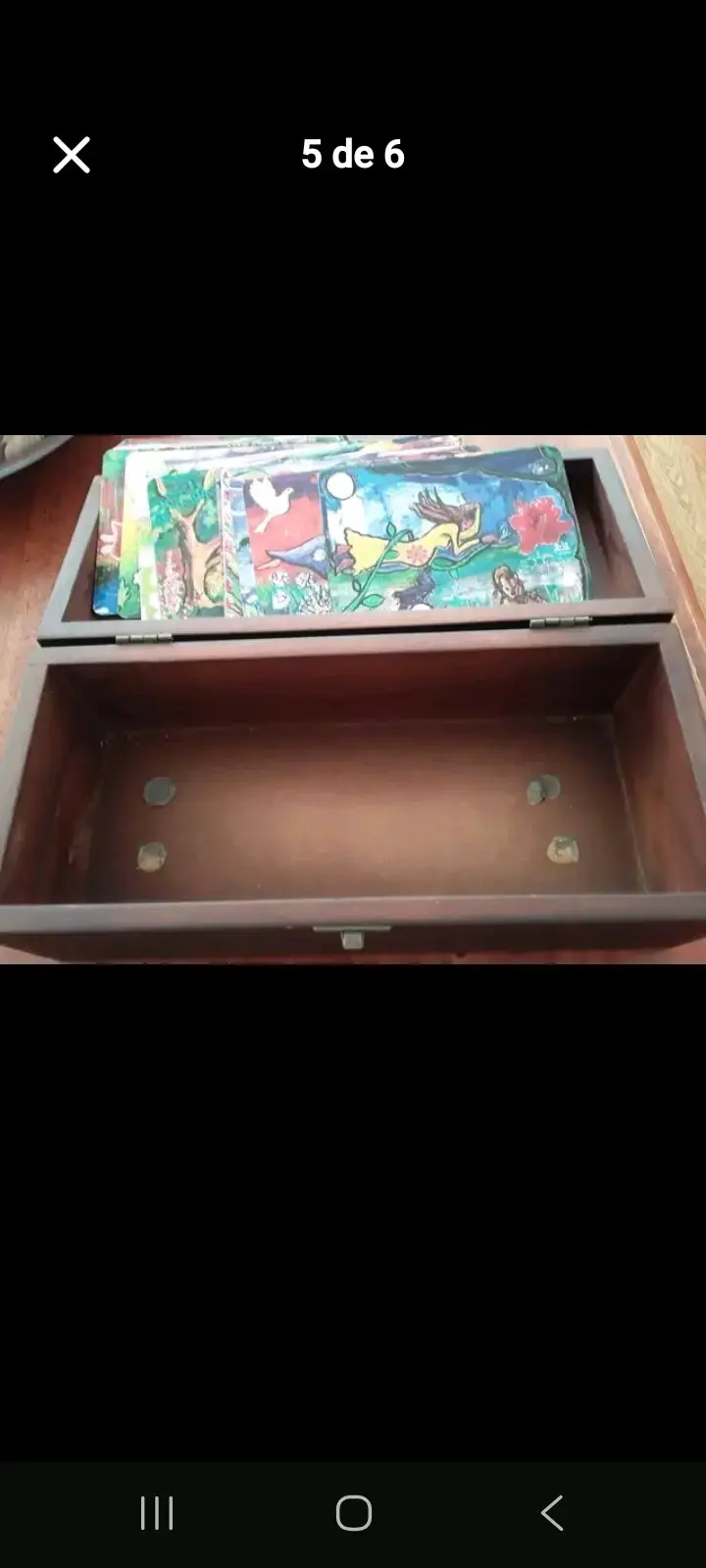 Caja de almacenamiento de esencias florales - 6