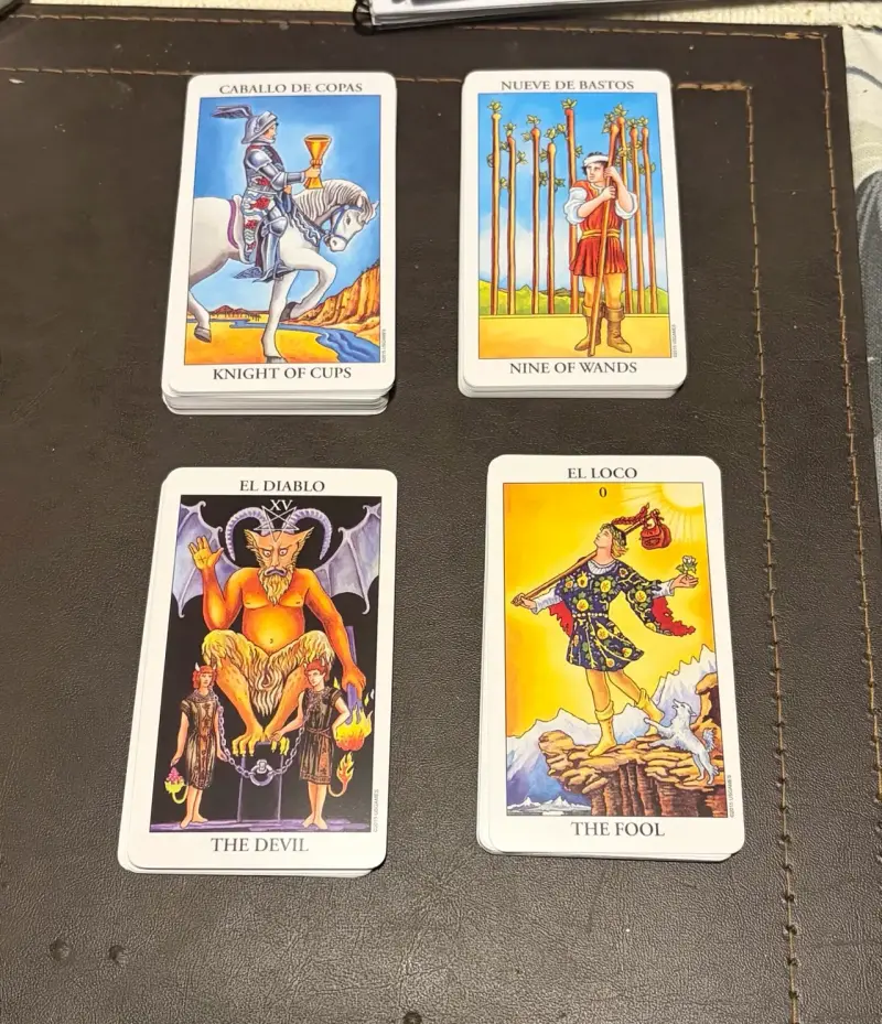 Baraja de Tarot Rider Waite Edición Española - 2