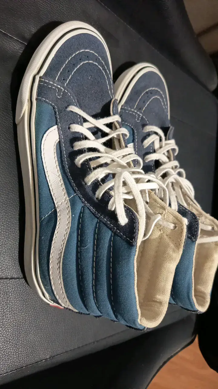 Vans sk8-hi azul talla 36 - 1