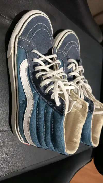 Vans sk8-hi azul talla 36 - miniatura 1