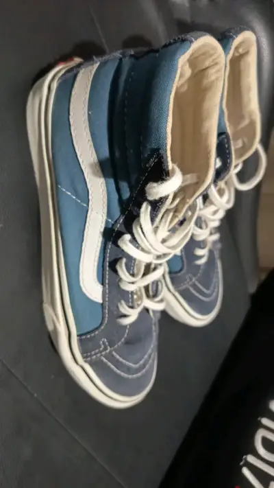 Vans sk8-hi azul talla 36 - miniatura 2