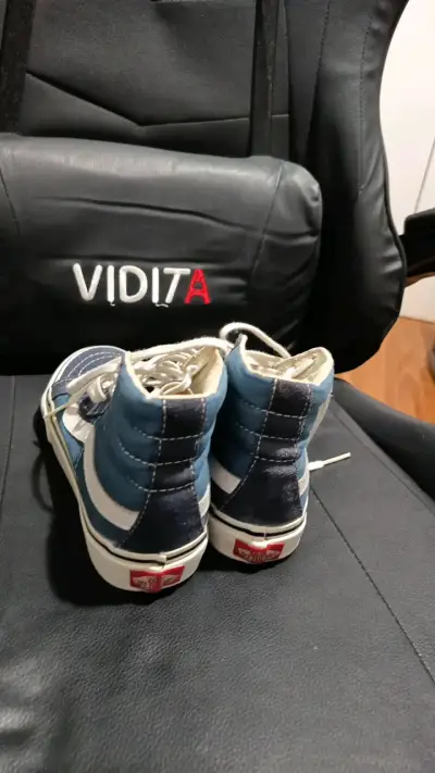 Vans sk8-hi azul talla 36 - miniatura 4