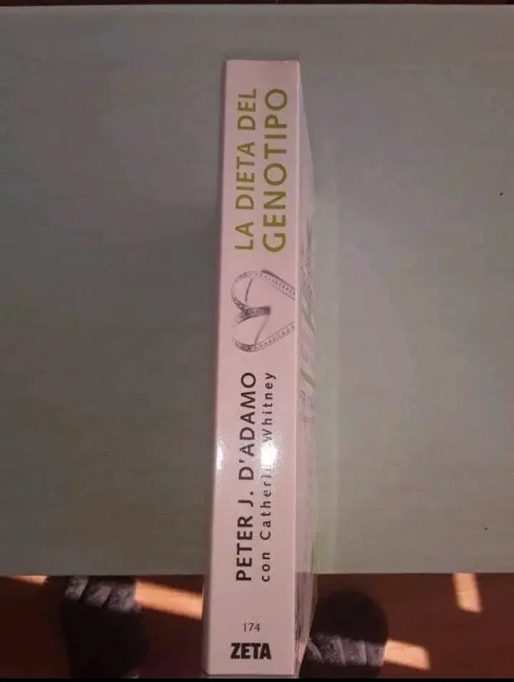 Libro La Dieta del Genotipo de Peter J. D'Adamo - 3