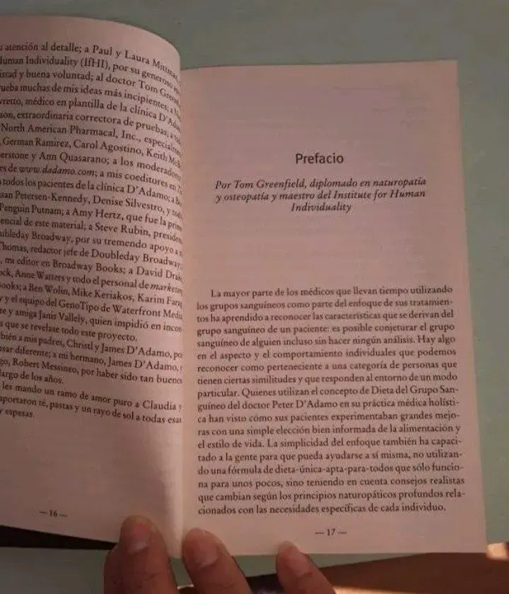 Libro La Dieta del Genotipo de Peter J. D'Adamo - 5