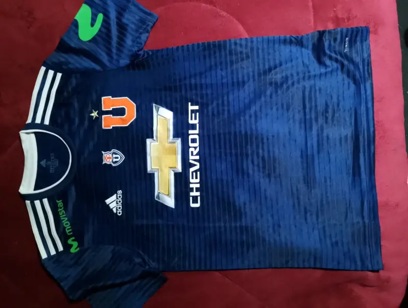Camiseta Adidas Universidad de Chile 2017 Azul - 1