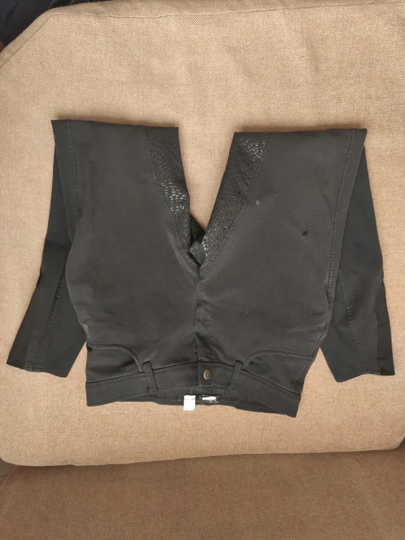 Pantalones de equitación para mujer en gris - 2