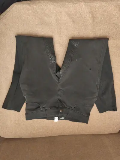 Pantalones de equitación para mujer en gris - miniatura 2