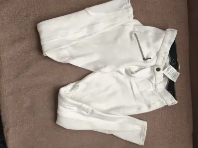 Pantalones de equitación para mujer en gris - miniatura 3