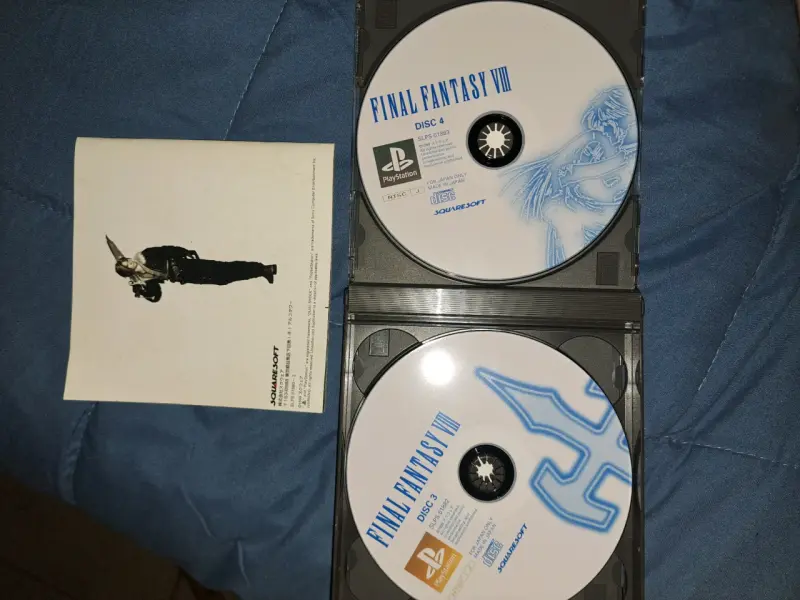 Final Fantasy VIII 8 PlayStation 1 japonés - 3
