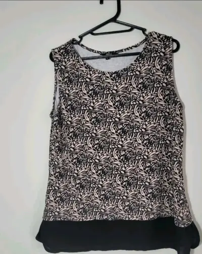 Blusa sin mangas estampada ASH - miniatura 1