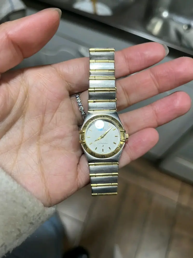 Reloj Omega Constellation oro y acero - 1