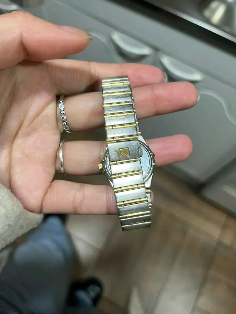 Reloj Omega Constellation oro y acero - 4